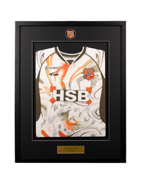 Ingelijst en gesigneerd uitshirt FC Volendam 2026-2027