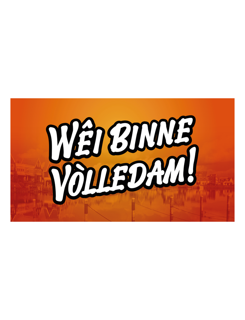 Sticker: Wêi Binne Vòlledam